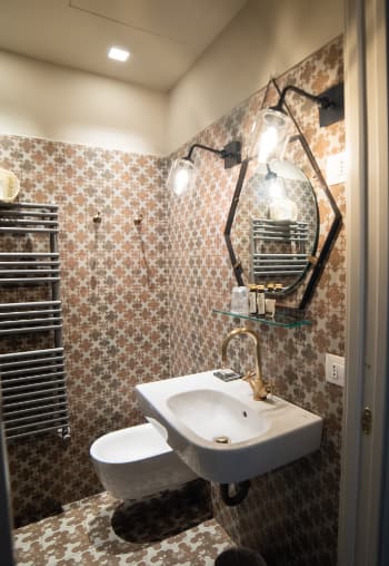 B&B La Fonderia Firenze - room Rame bathroom